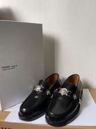 TOGA PULLA Black Leather Loafers size 35