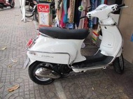 旭東零件店...VESPA.偉士牌進口.LX125. LX150. LT 白鐵前側保桿.後保桿.前土除保桿[一組]缺貨