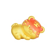 CTS ขนมรูปสัตว์นักษัตรจีนทองคำ 24K เครื่องรางเสริมสิริมงคล ซีรีย์เสริมสิริมงคลทางวัฒนธรรม CHOW TAI S