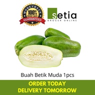 Buah Betik Muda 1pcs