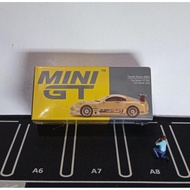 Mini GT toyota supra top secret gold (sealed)