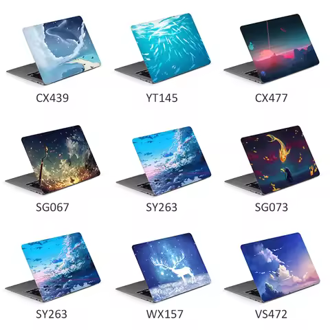 DIY Custom Skin Watercolor Laptop Sticker Laptop Skin 12/13/14/15/17 inch for MacBook Dell HP Lenovo