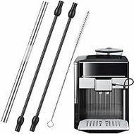 Set of 2 Milk Hose Replacement Set Compatible with EQ6 Plus S700, EQ7 and Fully Automatic Coffee Mac