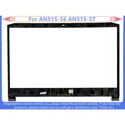 Z New LCD Back Cover / Front Bezel / Hinges For Acer Nitro 5 AN515-56 AN515-57
