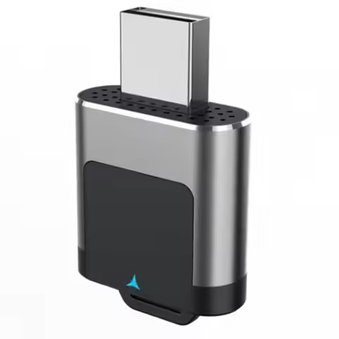 XB-Carplay For Android Auto Adapter Wireless USB A Type To C 2 Port USB Dongle Car Mini Box For Toyo