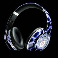 Headphone Studio Blue Lightning Headset Oem Aa + + Monster Beats By Dr Dre