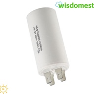 WISDOMEST CBB60 Run Capacitor, 10uf Reliable Motor Running Capacitor, Durable 450V AC Run Capacitor 