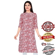 Kurti Women Indian Short Kurtis Cotton Kurti Top Long Short Kurtis UD811PG