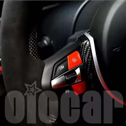 Car High Quality Red M1/ M2 Button Set for BMW F Chassis M Vehicles F80 M3 F82 F83 M4 F87 M2C F10 M5