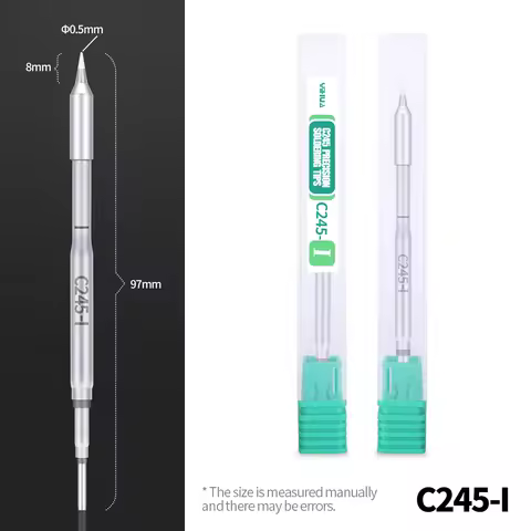 YIHUA C245 Replacement Tips Kit Soldering Iron Tips I SI 2.5K 3C 2.4D Heating Element For Micro Sold