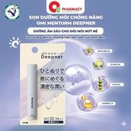(Japan) Omi Menturm Deepner Premium Sunscreen Lip Balm to Reduce Dark Lips