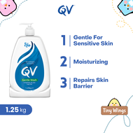 [Authorized Store] QV Nourishing Shampoo 250g QV Nourishing Conditioner 250g For Dry &amp; Sensitive Scalps | QV Cream | QV Gentle Wash | Hand Cream | Deodorant [TinyWings.sg]
