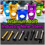 Titanium Bolt for Industry Nine Stem | A35 A318 I9 | Titanium Screw Grade 5 Singapore