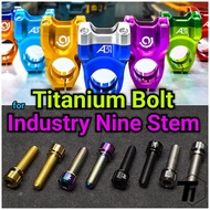 Titanium Bolt for Industry Nine Stem | A35 A318 I9 | Titanium Screw Grade 5 Singapore