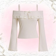 Áo thun viền ren hở vai Himekaji, Trường học