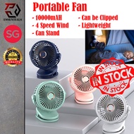 Portable Fan Strong Wind USB Fan Desktop Fan Stroller Fan Mini Fan