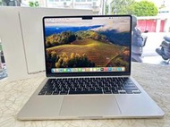 【艾爾巴二手】MacBook Air A3113 M3/8G/256G 13吋 金 #保固中#二手筆電#勝利店LQH0X