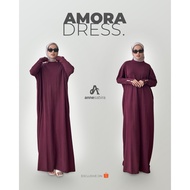 KATUN ANNESABIRA Batwing dress Batwing knit Oversize Batwing knit dress COTTON BATWING DRESSAmora