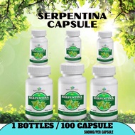 6 Bottles Serpentina Capsule(Organic Herbal Capsule)