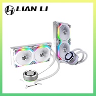 LIAN LI Galahad 240 UNI FAN SL Edition AIO 240mm  Liquid Cooler (White)
