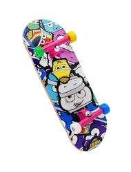 Teak Tuning Complete Fingerboard Bubble Bushing Collage Edition - Premium, Heat Transfer Graphic - P