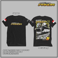 KATUN BUS KIDS PANDA X TAKUMI INITIAL D VOL.2 T-SHIRT - PESONA BUSMNIA T-SHIRT - BUS BASURI T-SHIRT 