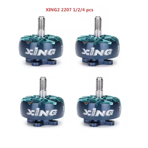 iFlight XING2 2207 2755KV 4S / 1855KV 6S FPV Motor Unibell with 5mm titanium alloy shaft for FPV dro
