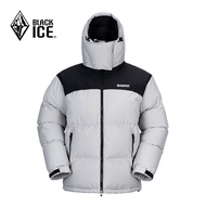 Black Ice down Jacket แจ็คเก็ตขนเป็ดหนาสำหรับกลางแจ้ง อบอุ่น กันลม ขนเป็ด ขนเป็ด 700 ขนเป็ด ขนเป็ด 8