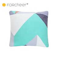 forcheer Cushion Cover 1 Piece Printed Throw Pillow Case With Zipper 43x43 CM Spandex Pillow Cover F
