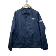 THE NORTH FACE◆THE COACH JACKET_ザコーチジャケット/L/ナイロン/BLK/無地