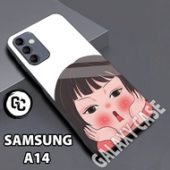 HP Glossy Softcase SAMSUNG A14/Case SAMSUNG A14 Girls/case glitter/casing/case SAMSUNG A14hp