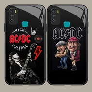 G-66 ACDC Band HD Glass Casing for Infinix Hot 40 10 30i 9 40i 40 Pro 11 Play Smart 6 7 8