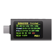 KWS-X1 โวลต์มิเตอร์ดิจิตอล 3.3-36V 0-12A Type-C เครื่องวัดแรงดันและกระแสไฟ 240W เครื่องทดสอบ USB ชาร