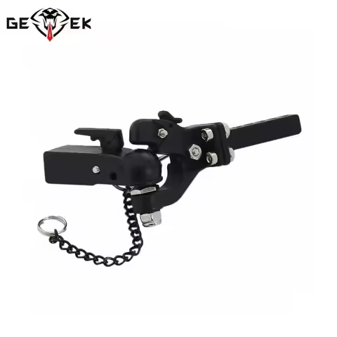Metal Trailer Head Rescue Tow Hook M3 Hitch Mount for 1/10 RC Crawler TRX4 TRX6 SCX10 90046 D90 Redc