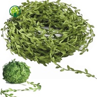 ZILUOLAN Artificial Eucalyptus Leaf Garland, Garland Foliage Artificial Vines, Hanging Vines Green L
