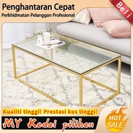 Hot tea table simple modern tempered glass coffee creative table /Tempered Glass Living Room Office 