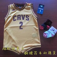 美國NBA官網愛迪達ADIDAS正品兒童寶寶小BABY新生兒包屁連身球衣IRVING 厄文騎士隊免運