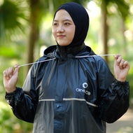 JAS HUJAN, RAINCOAT Pria Wanita Terbaru By ORYGO Anti Rembes Original Hitam