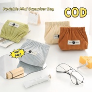 Portable Mini Organiser Bag Makeup Bag Shrapnel Storage Purse for coins/keys/lipstick Coin Pouch Sma