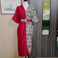 Dress Kaftan Corak Borneo