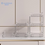 {IN-STOCK} 2/3 Tier Bathroom Cabinet Organizer Sliding Storage Drawers PET Waterproof Clear [CrazyMallueb.sg]