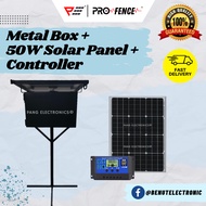 Metal Box Mini Kotak Simpan Energizer Kotak Besi Electric Fence Pagar Elektrik Enrgizer Solar Panel 