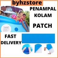 Penampal Kolam Mandi PVC Segi Empat Rectangle Repair Patch Pool Repair Patches Kit for Swimming Pools Inflatable TPU