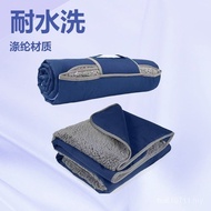Airplane Portable Car Pillow Blanket Blanket Flannel Travel Blanket Multifunctional Dual-use Two-in-