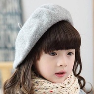 CuteKids- Winter Beret Hat Kids Painter Hat Wool Hat Kids Winter Hat