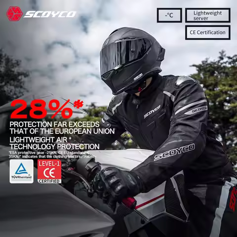 Scoyco Motorcycle Jacket Summer Mesh Breathable 600D Oxford Cloth Motorbike Rider Jacket Men Women C