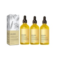 Natural Hair Growth Oil for Dry, Damaged & Thin Hair, Nourishing Unisex Formula (3 * 60ml) D8Q8