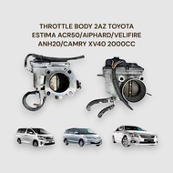 THROTTLE BODY 2AZ TOYOTA ESTIMA ACR50/AIPHARD/VELIFIRE ANH20/CAMRY XV40 2000CC