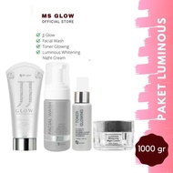Ms Glow Paket Luminous Tanpa Day Cream + JJ GLOW
