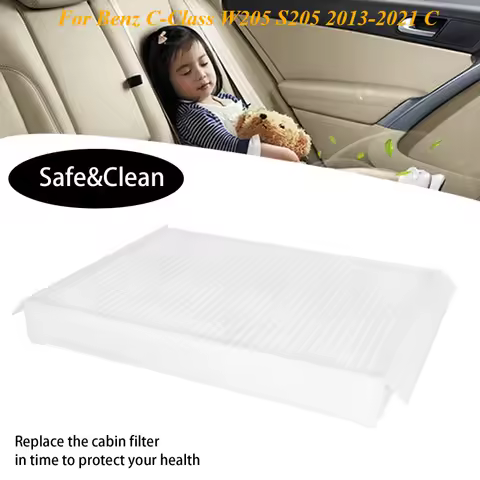 Car Pollen Cabin A/C Air Filter For Benz C-Class W205 S205 2013-2021 C 180/200/220/250/300 BlueTEC 2
